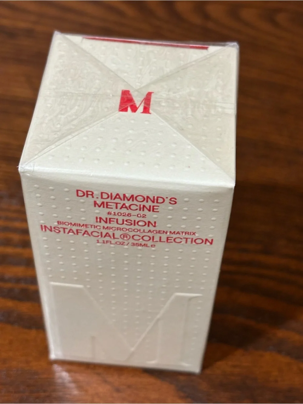 Dr Diamond’s Metacine INFUSION Microcollagen Instafacial Full Size 1.1 Oz Sealed